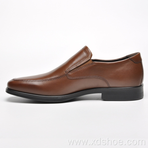 Bounce man slip on leather dress shoes